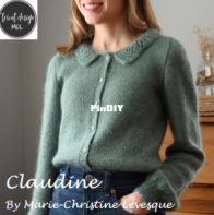 Claudine by Marie-Christine Lévesque - Tricot Design MCL