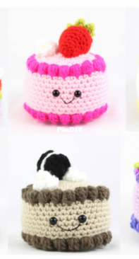 Stringy Ding Ding - Cake Amigurumi - Free