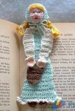 Andersons Creations - Lois Leigh Anderson - Jill with Pail Bookmark