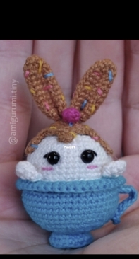 Amigurumitiny - João Pedro Basques - Tiny Bunny - Free