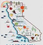 Sue Hillis California Map