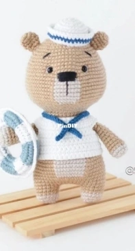 Elisas crochet - Elisa Sartori - Sailor bear - Free
