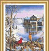 Classic Cross Stitch MSC 401 (327) - Christmas Birds