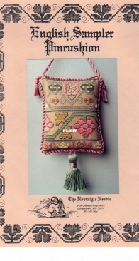 The Nostalgic Needle - English Sampler Pincushion