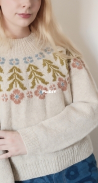 Forget-Me-Not Jumper by Florence Miller