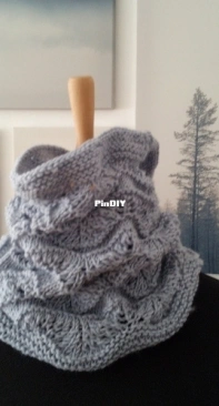 Winter Afternoon  Cowl by Donatella Saleri-Italian-Free