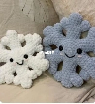 Flosje Crochet - Fee - Snowflake Small Crochet Plushie