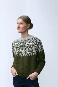 Pine sweater by Anne-Sophie Velling