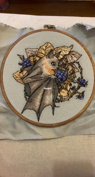 Bat with Blackberry treats