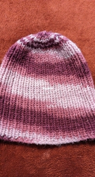 Simple Ribbed Beanie by Alyssa Hardbarger-Free