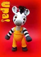 Upa MiGurrumin - Noelia - Zou the Little Zebra - English and Spanish