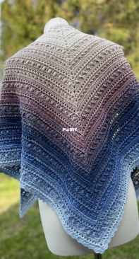 Colorful Love Made - Martina Šupová - Harmony Shawl
