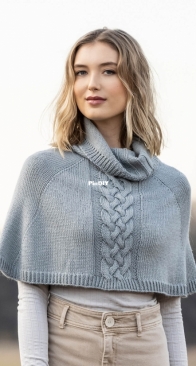 Calgary Capelet by Mary Pranica