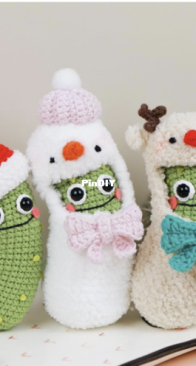 My Crochet Wonders - Marina Chuchkalova - Christmas Pickle in Costumes