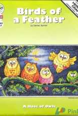 Heritage Crafts BFHO1296 - Birds of a Feather - A Hoot of Owls