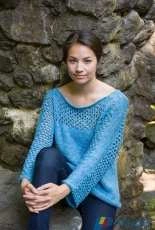 Mesh Panel Pullover by Susan Mills   Free
