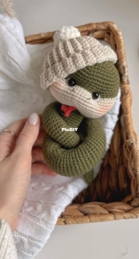 Cute Pattern By Ya - Crochet Friends Toys - Favorite Toys by Elena - Elena Bondarenko - Shu the Snake