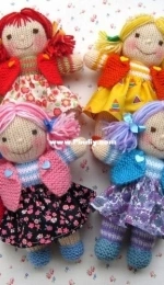 Dollytime Rainbow Rascals by Wendy Phillips