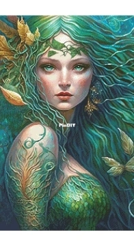 Beautiful Mermaid - Artecy Cross Stitch XSD