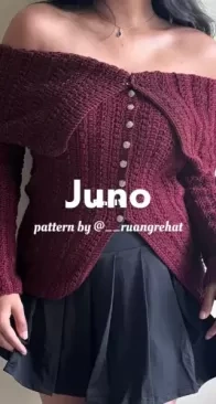 Ruang Rehat - Ariel - Juno The Off Shoulder Crochet Top