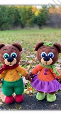 Sovushkin mir toys - Elena Ashlapova - Елена Ашлапова - Senya and Esenya the Bears - Мишки Сеня и Есеня - Russian