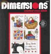 Dimensions 6683 Sew Busy