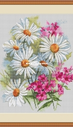 Glert Stitch - Daisies by Valentina Svetlova
