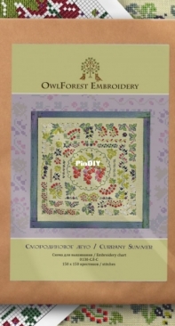 OwlForest Embroidery - Berry Summer Series - Currant Summer XSD + PCS
