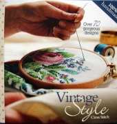 Vintage Style Cross Stitch Book