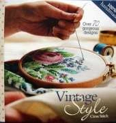 Vintage Style Cross Stitch Book