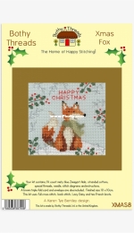 Bothy Threads XMAS8 - Xmas Fox Card