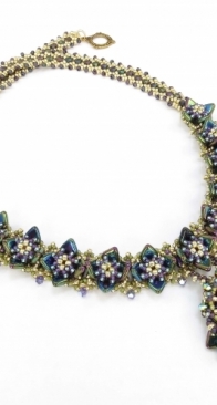 Penny Dixon - Monets Water Lillies Necklace