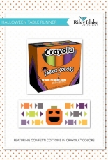RBD-Riley Blake Designs-Halloween Table Runner-Free Project