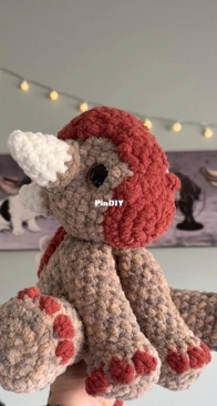Kys Crochet Corner - Kyleigh Richard  - Anakin the Ankylosaurus