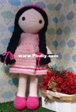 Baby girl in pink