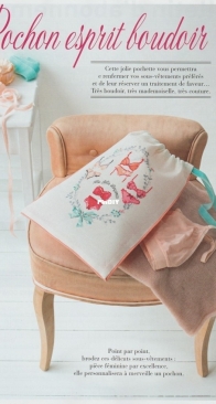 Boudoir Bag by Helene le Berre from Creation Point de Croix 57 PCS + XSD