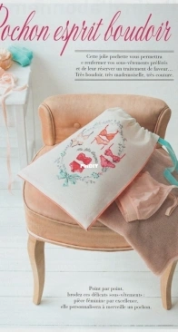 Boudoir Bag by Helene le Berre from Creation Point de Croix 57 PCS + XSD