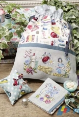 Les Brodeuses Parisiennes - LBP - Necessaire de Broderie Audrey - Enginger - Complete in PAT