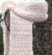 Bulky Winter Scarf by Diane L. Augustin