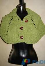 53 Turtleneck Capelet by SweaterBabe