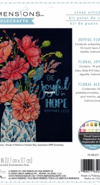 Dimensions - 70-65221 - Joyful Floral