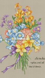 A Bouquet of Wild Flowers by Alisa Okneas XSD
