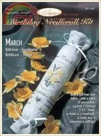 The Victoria Sampler BN #03 Birthday Needleroll - March