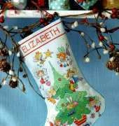Fairy Stocking from Cross Stitch Crazy 170