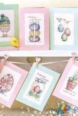 Easter Cards from The World of Cross Stitching 253