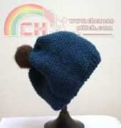 Emma Varnam - Garter Stitch Sloppy Beanie; Adult Size