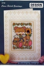 Design Works 712 - Sunflower Bear