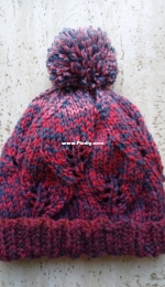 Overlapping Leaves Hat by Sheena Stone-Free