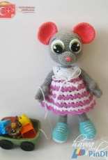 Havva Designs - Havva Unlu  - Amigurumi Mouse Pattern- Spanish Translated