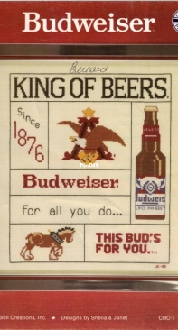 Cotton Boll Creations -  CBC1 Budweiser by Sheila & Janet